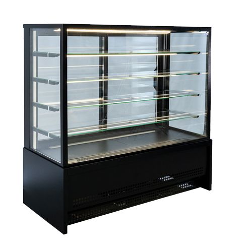 Кондитерская витрина Кондитер Куб XL 1,3 м +4+10 С*